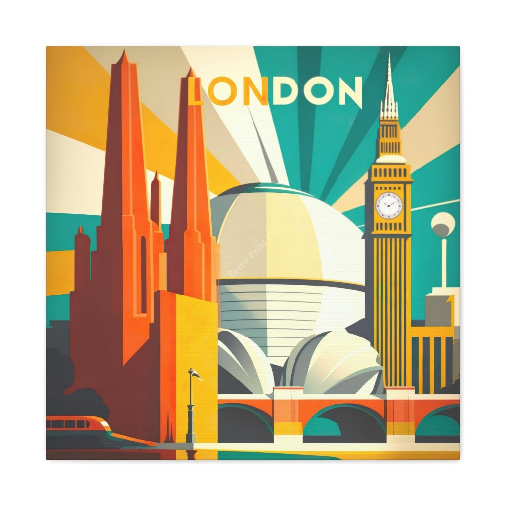 Experience The City Of London - A Journey Waiting To Be Taken! 24 X (Square) / Premium Gallery Wraps
