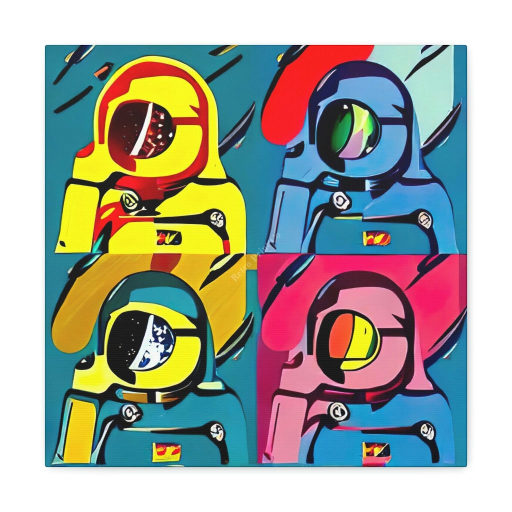 Discover The Universe With A Pop Art Astronaut - An Out Of This World Adventure! 16 X / Premium