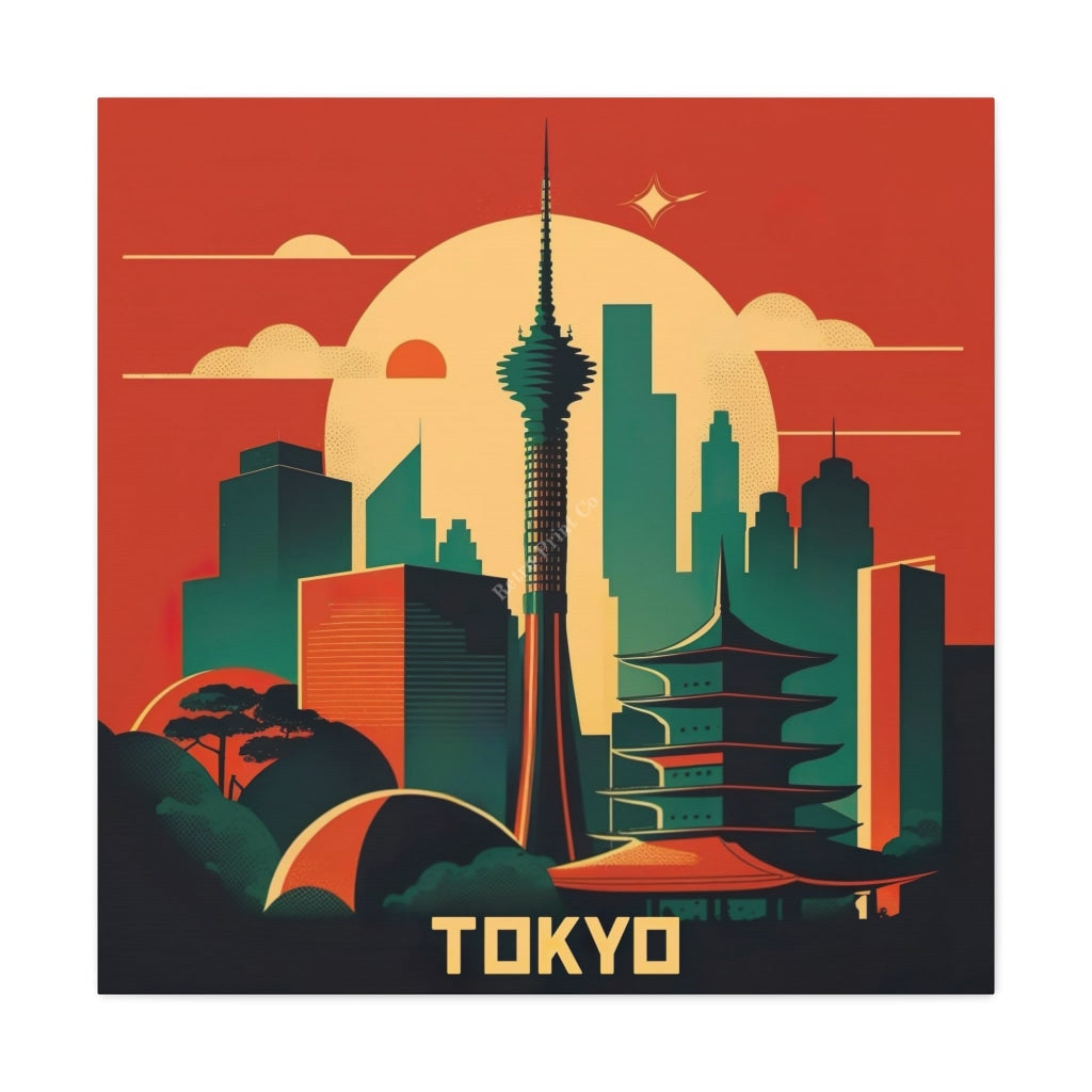 Unlock The Magic Of Tokyo - A Journey A Lifetime! 30 X / Premium Gallery Wraps (1.25) Canvas