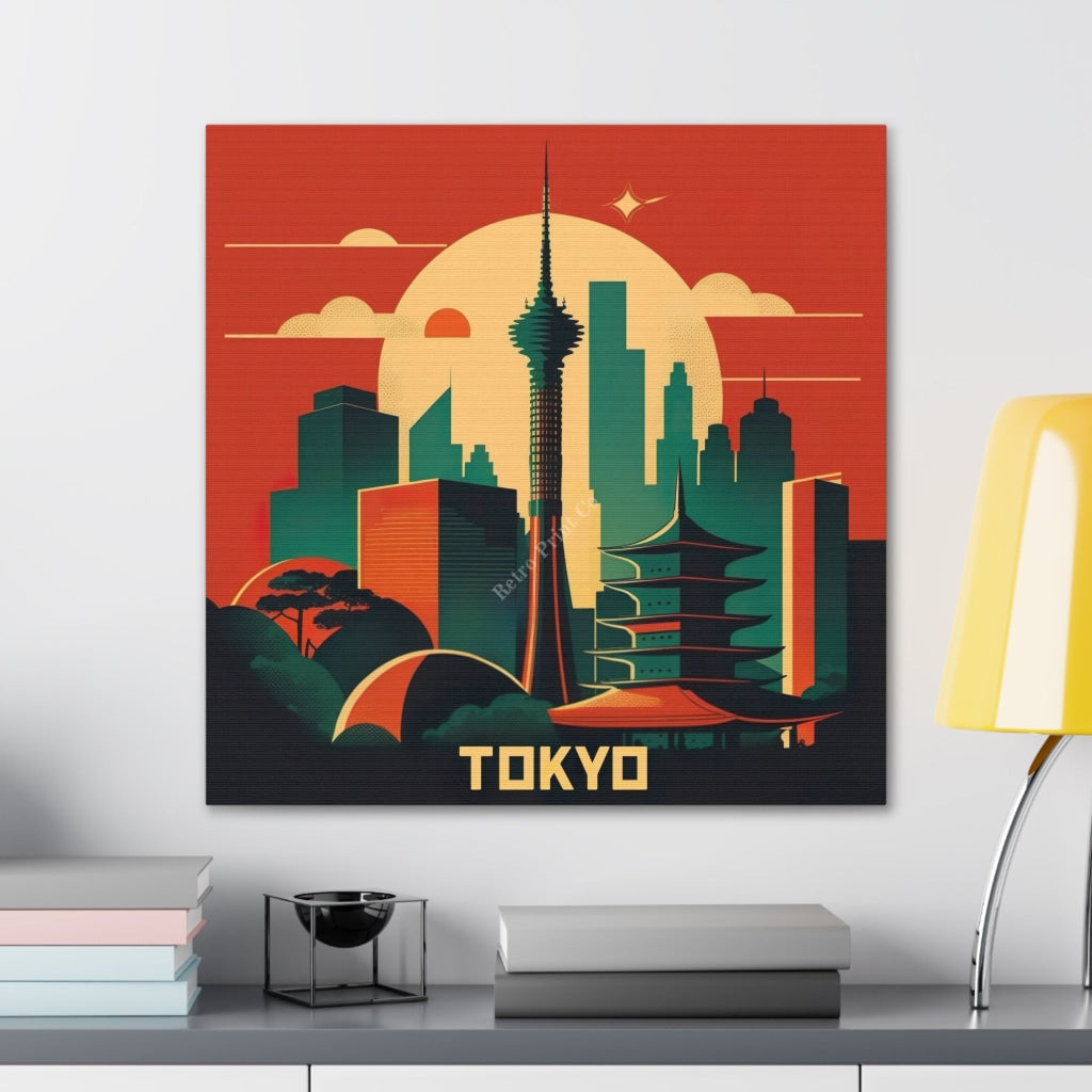 Unlock The Magic Of Tokyo - A Journey A Lifetime! Canvas